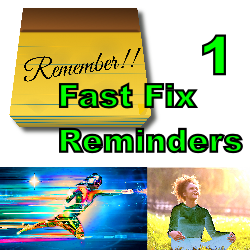 REMINDERS – Fast Fix 1 – Breathing Checklist